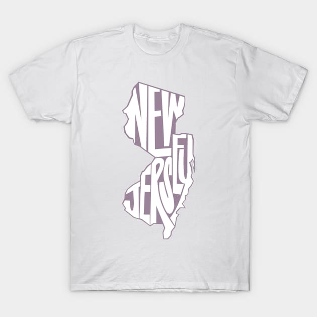 New Jersey— purple T-Shirt by mmirabella